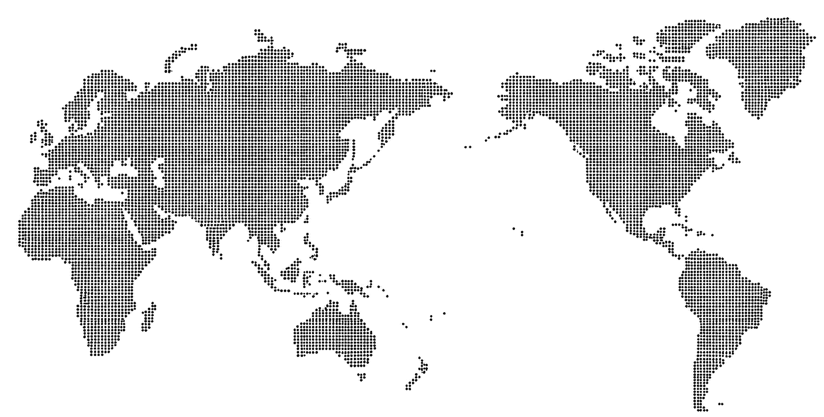 輸出先を示す世界地図
